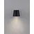 Aplica Nova Luce Ovi, 1xGU10, negru, IP54