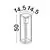 Stalp mediu LED Nova Luce Loveto, 1.5W, antracit, dimabil, on-off, solar, senzor, IP65