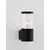 Aplica Nova Luce Cetera, 1xE27, negru, IP54