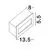 Spot trepte/pardoseli LED incastrat Nova Luce Krypton, 3W, gri inchis, IP54