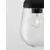 Pendul Nova Luce Omika, 1xE27, gri inchis, IP54