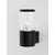 Aplica Nova Luce Cetera, 1xE27, negru, IP54