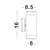 Aplica Nova Luce Limbio, 2xGU10, negru, IP44