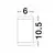 Spot Nova Luce Cerise, 1xGU10, D6, gri inchis, IP54
