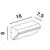 Aplica LED Nova Luce Zenon, 10W, 3000K, antracit, IP65