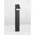 Stalp mediu LED Nova Luce Brigitta, 6W, negru, IP65