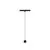 Pendul LED sina magnetica Nova Luce Magnetic, 5W, 3000K, negru