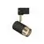 Spot sina, Nova Luce Pongo, 1xGU10, 108x54x56mm, negru-auriu, 3 circuite