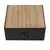 Aplica Globo Lighting Robby, 1xGU10, negru-lemn, on/off