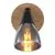 Aplica Globo Lighting Mubby, 1xE14, fumuriu-negru