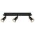 Plafoniera Globo Lighting Drew, 3xGU10, negru mat