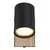Aplica Globo Lighting Robby, 1xGU10, negru-lemn, on/off