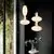 Pendul LED Ideal Lux Lumiere, 34W, alb-crom-opal-transparent