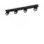 Plafoniera Ideal Lux Rudy, 4xGU10, 3000K, negru