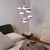 Pendul LED Ideal Lux Galaxy, 56W, auriu-fumuriu-opal-negru
