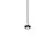 Pendul LED Ideal Lux Rubber, 2W, negru