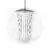 Pendul LED Ideal Lux Diamond, 15W, crom-transparent