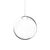 Pendul LED Ideal Lux Rubben, 4W, alb