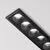 Corp de iluminat LED COB, incastrat, Ideal Lux Lika Slim, 19W, 3000K, 236x28x40mm, negru, 305837