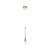 Pendul LED, AZzardo Dalma 1 Go, 4W, 3000K, 320 lumeni, Hmax 1500 mm, auriu