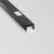 Corp iluminat LED, sina magnetica, Ideal Lux Stick Wide, 12W, 3000K, 600x15x11mm, negru, 329451