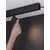 Spot LED sina magnetica Nova Luce Ultra Slim, 10W, 3000K, alama-negru