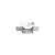 Rama spoturi cu LED, Ideal Lux Zeus 13W, 128x67x30mm, alb, 323558