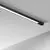 Corp iluminat LED, sina magnetica, Ideal Lux Stick Wide, 6W, 3000K, 300x15x11mm, negru, 329444
