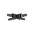 Conector X sina magnetica Nova Luce Breda Flexible, negru