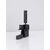 Conector V pentru sina magnetica incastrata Nova Luce, Ultra Slim V Connector, negru