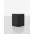 Element intermediar de colt, tip L, modular, pentru profil LED integrat Nova Luce Lina, negru