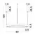 Sina magnetica LED suspendata Nova Luce Breda Flexible Sonik, 100W, D90, negru