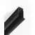 Sina incastrata pentru profil LED integrat Nova Luce Lina, 2058mm, negru
