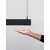 Profil LED suspendat Nova Luce Smart Lina, 25W, 4000K, negru, dimabil, senzor