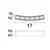 Corp iluminat LED structura magnetica circulara Nova Luce Halo, 6W, 3000K, L170 mm, negru