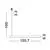Profil LED integrat suspendat Nova Luce Lina, 40W, SMD, 4000K, 1.2m, negru