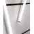Bagheta LED sina magnetica Nova Luce Magnetic, 38W, 3000K, dimabil, negru