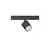 Spot LED sina magnetica Nova Luce Ultra Slim, 5W, 4000K, alama-negru