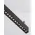 Profil LED integrat suspendat Nova Luce Lina, 40W, SMD, 3000K, 1.2m, negru