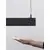 Profil LED suspendat Nova Luce Smart Lina, 16W, 3000K, negru, dimabil, senzor