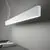 Profil LED integrat, Ideal Lux Steel Wide, 36W, 4000K, 1070x35x80mm, alb, 270203