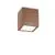 Spot exterior, Ideal Lux Techo, 1xGU10, 150x150x160mm, cafeniu, IP54, 251547
