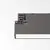 Corp de iluminat LED, sina, Ideal Lux Display UGR, 14W, 3000K, 535x32x71mm, negru, 283692