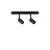 Proiector LED, sina magnetica, Ideal Lux Ego Track Double, 5W, 3000K, 25x95mm, negru, 286334