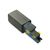 Element de conectare sina, Ideal Lux Link Trimless, 140x35x34mm, negru, 246536