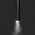 Pendul tip spot LED, sina magnetica, Ideal Lux Ego Pendant, 12W, 3000K, 40x2600mm, negru, 257747
