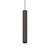 Pendul tip spot LED, sina magnetica, Ideal Lux Ego Pendant, 12W, 3000K, 40x2600mm, negru, 286310