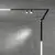 Sina magnetica, incastrata, Ideal Lux Ego, 1ml, negru, 258171