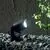 Stalp tip tarus, Ideal Lux Elio, 1xGU10, 125x125x350mm, negru, IP66, 120201