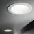Spot fix LED, incastrat, Ideal Lux Wide, 15W, 3000K, 144x71mm, alb, IP44, 193533